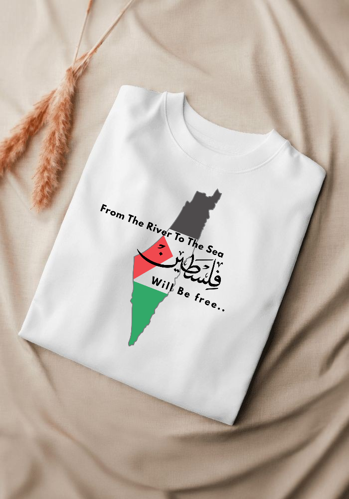 Palestine printed Men's Full Sleeve T-Shirt