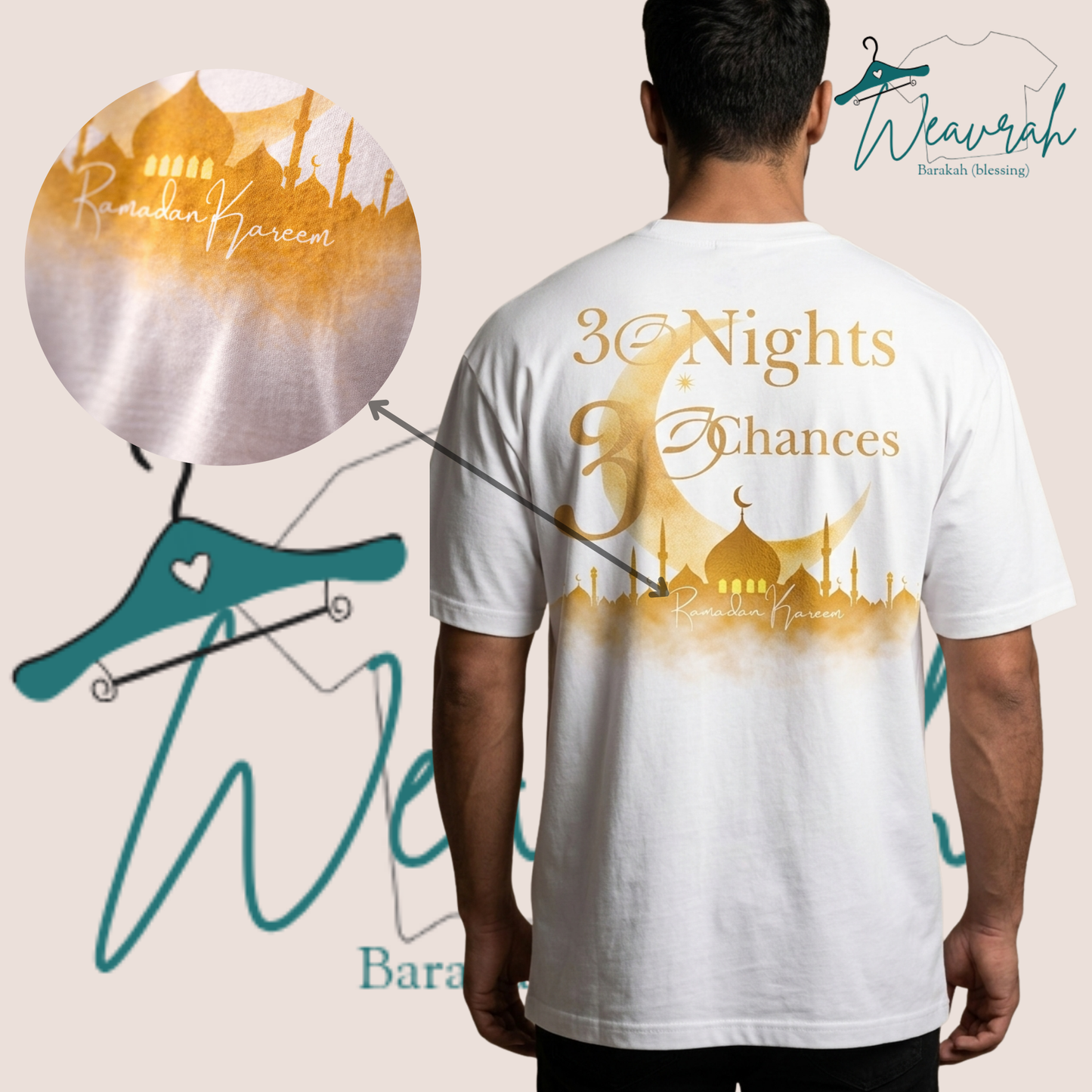 Ramadan Kareem oversized -Tee