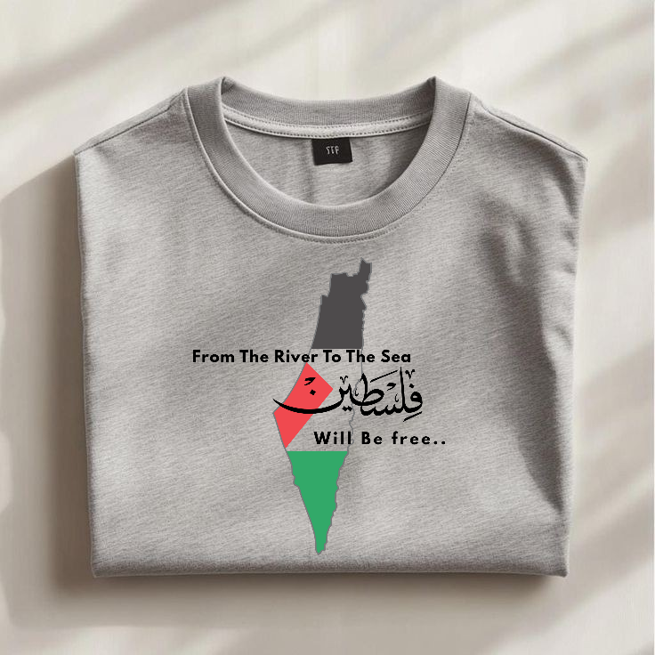 Palestine printed Men's Full Sleeve T-Shirt
