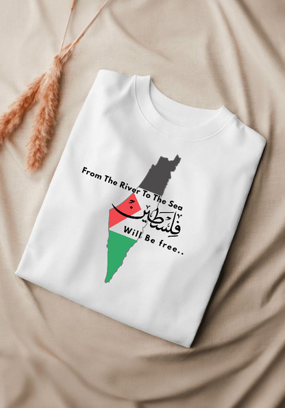 Palestine printed Men's Full Sleeve T-Shirt